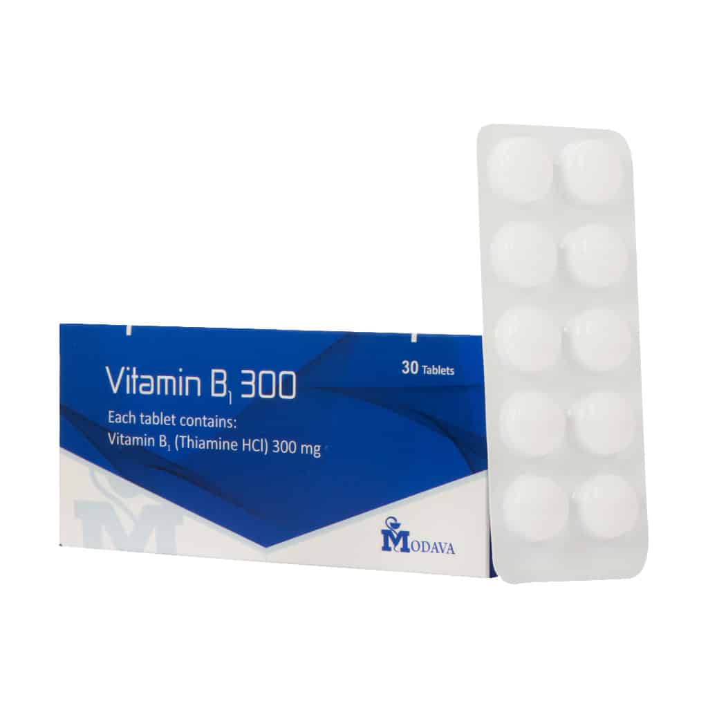 قرص ویتامین B1 مداوا 300 میلی گرم 30 عدد