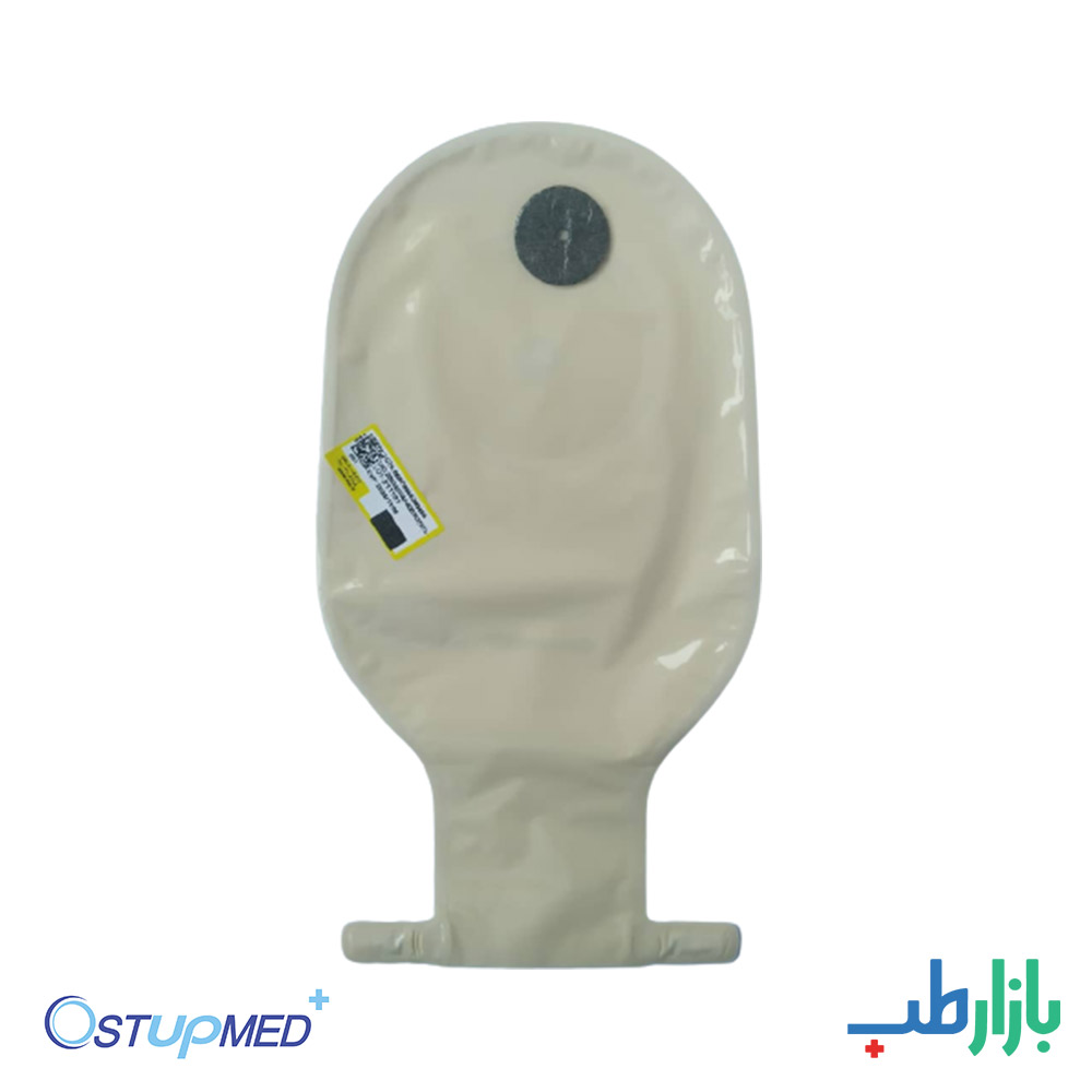 کیسه استومی یک تکه ته باز فیلتردار قابل برش استاپ مد 1612