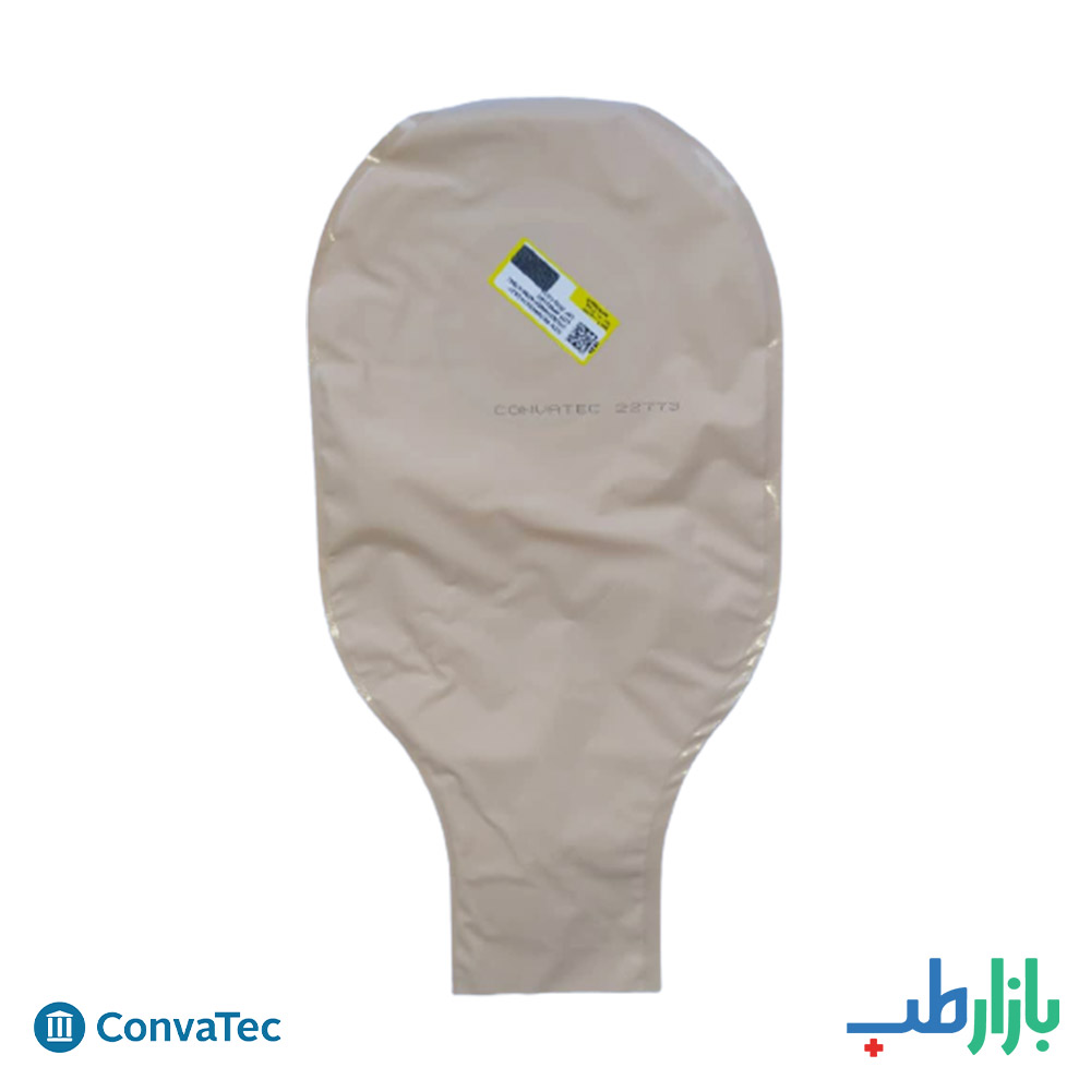پکیج 10 عددی کیسه استومی یک تکه مات ته باز دارای گیره فیلتردار کانواتک