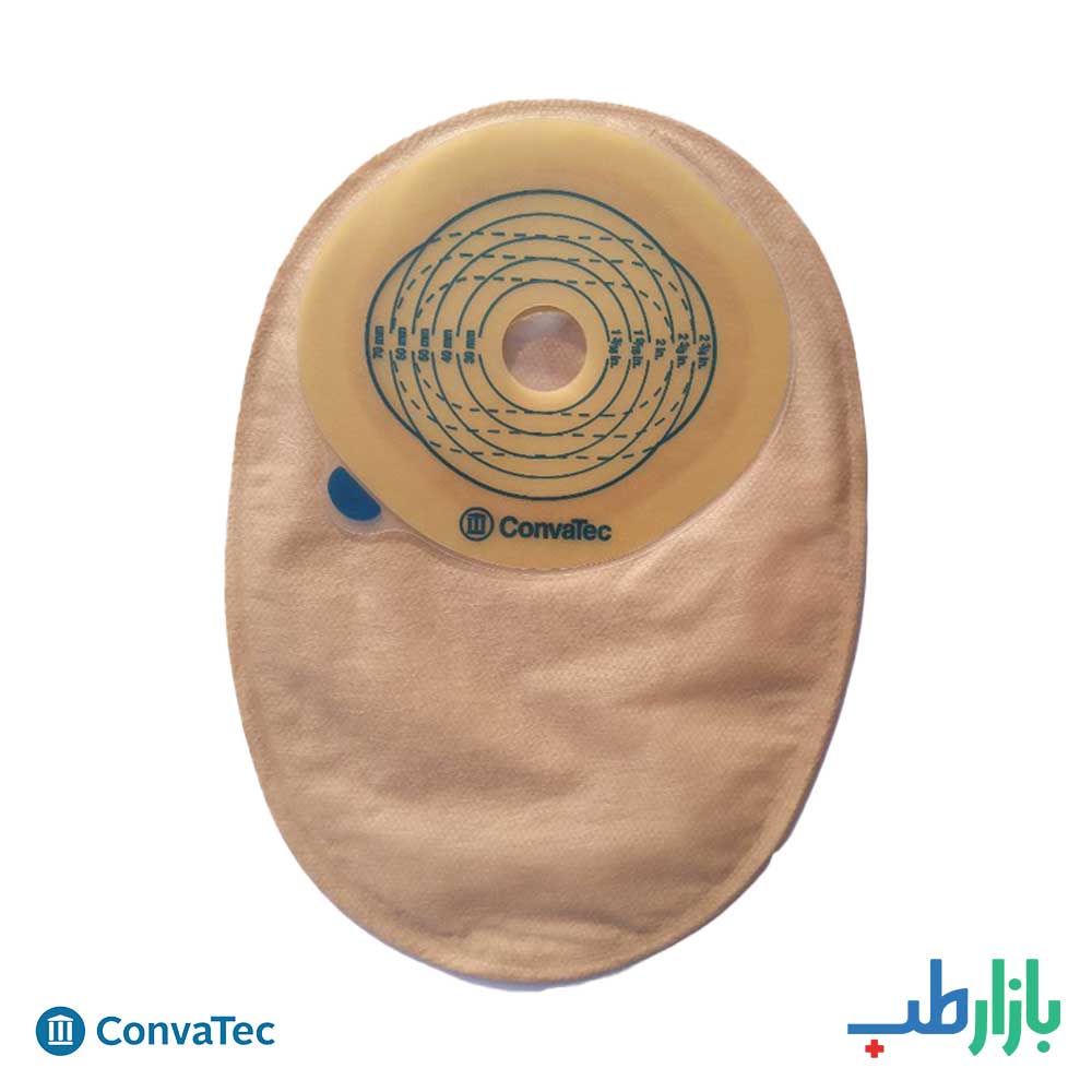 کیسه استومی یک تکه مات با دریچه بازبینی ته بسته کانواتک