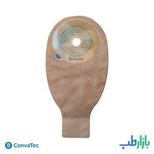 پکیج 10 عددی کیسه استومی یک تکه ته باز فیلتردار به همراه 1 عدد گیره کانواتک